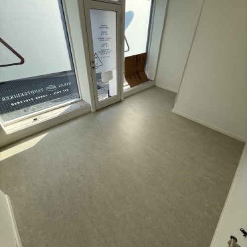 Linoleum montering professionelt