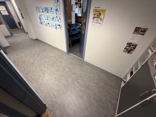 Gang i linoleum erhverv